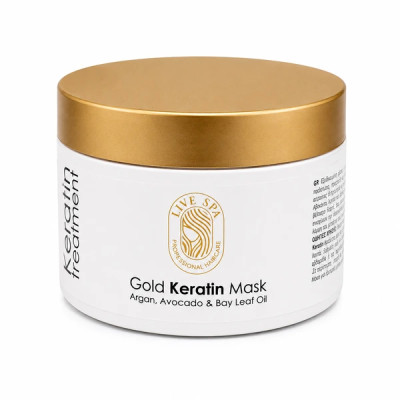 Live Spa Gold Keratin Mask...
