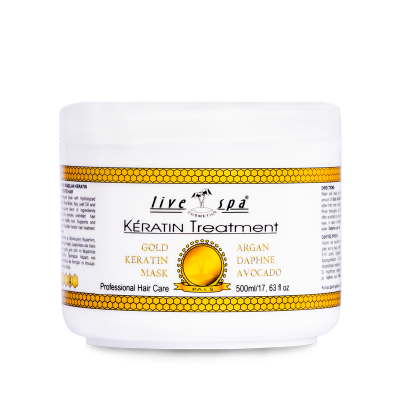 Live Spa Gold Keratin Mask...